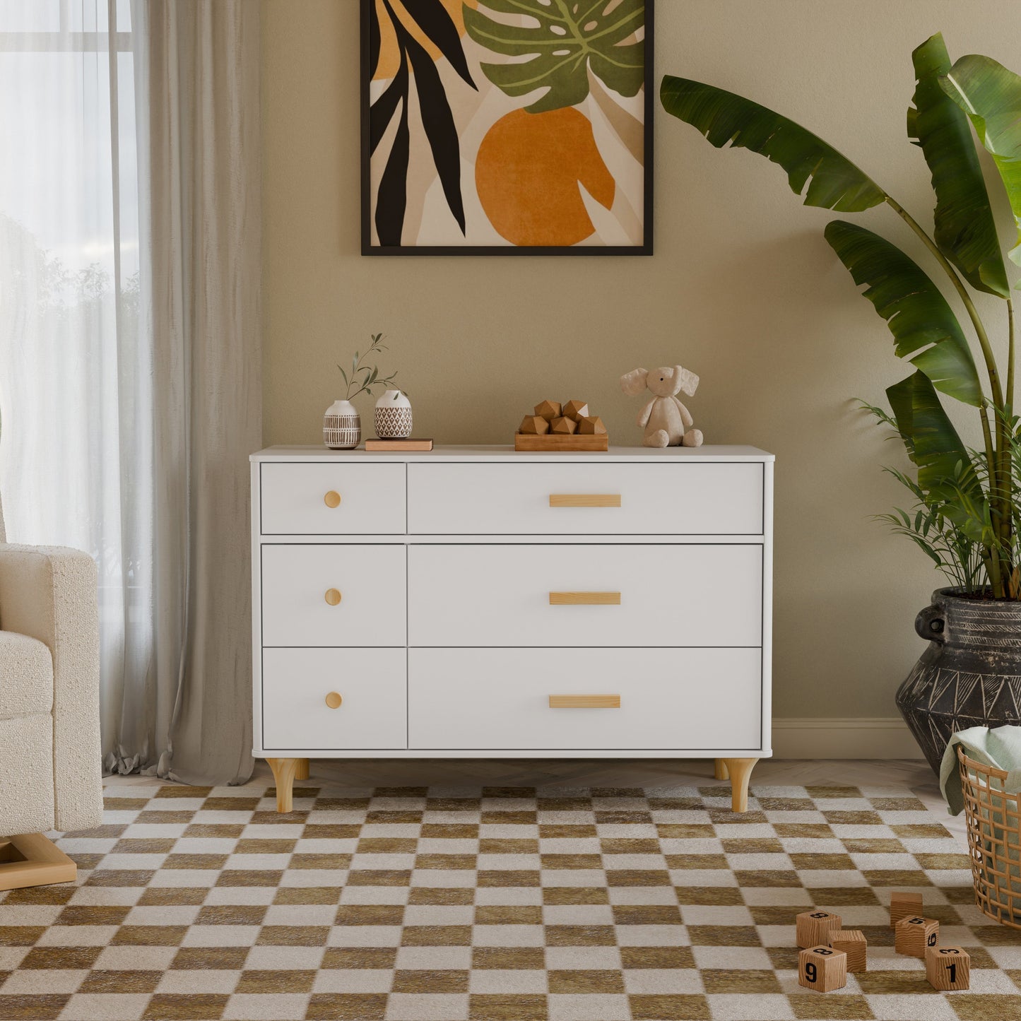 BABYLETTO LOLLY 6-DRAWER DOUBLE DRESSER