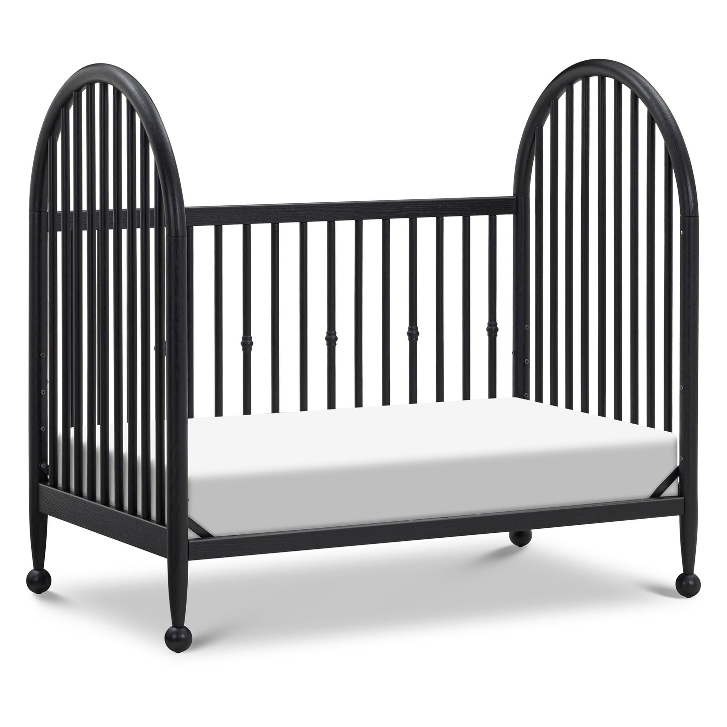 Alouette 3-in-1 Convertible Spindle Crib in Washed Pine