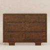 Yuzu 6-Drawer Dresser in Natural Walnut