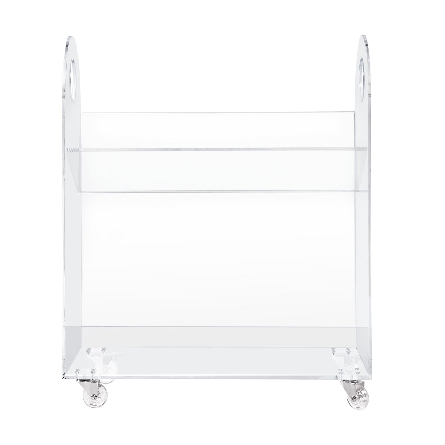 BABYLETTO PRESTO ACRYLIC BOOKCASE AND CART
