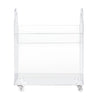 BABYLETTO PRESTO ACRYLIC BOOKCASE AND CART