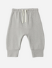 QUINCY MAE DRAWSTRING PANT - SAGE MICRO STRIPE