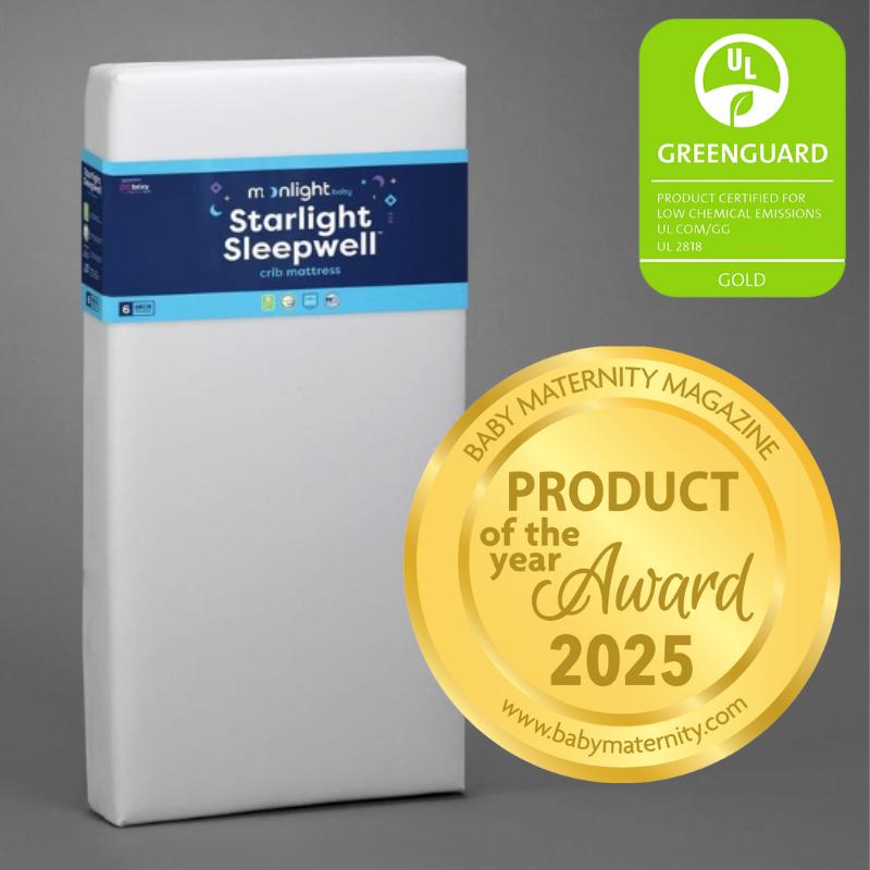 MOONLIGHT STARLIGHT SLEEPWELL CRIB MATTRESS (COMPRESSED & ROLLED)