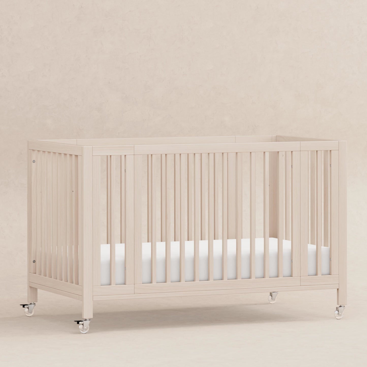 BABYLETTO ROLLI 9-IN-1 CONVERTIBLE ALL-STAGES CRIB WITH BASSINET & TODDLER BED CONVERSION KITS