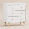 BABYLETTO LOLLY 3-DRAWER CHANGER DRESSER WITH REMOVABLE CHANGING TRAY