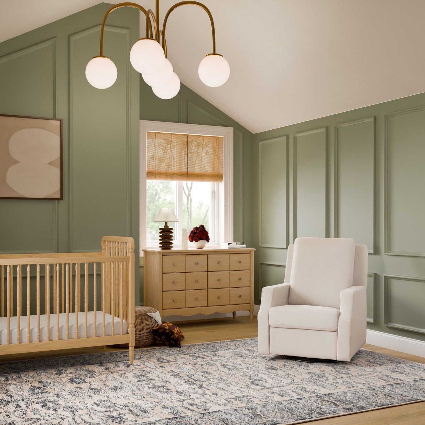 NAMESAKE CREWE RECLINER AND SWIVEL GLIDER