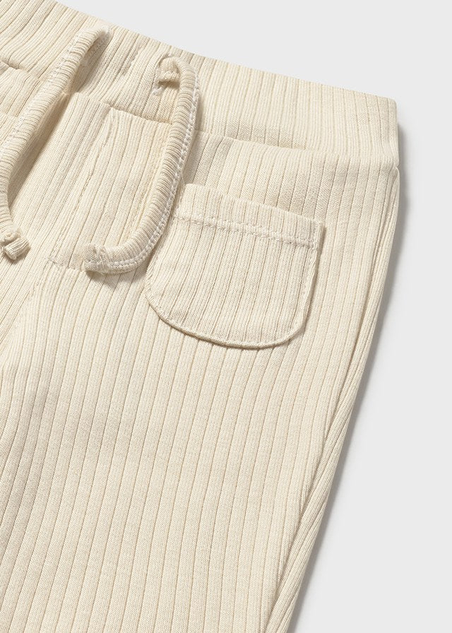 MAYORAL BOY RIBBED PANTS CERAMIC