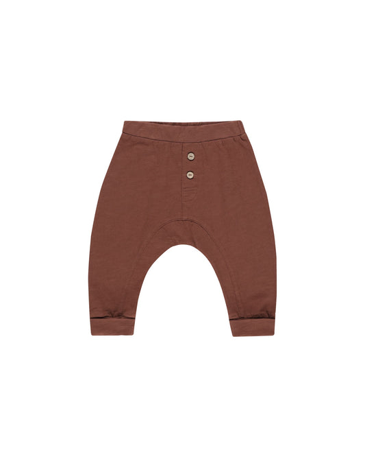 RYLEE AND CRU BABY CRU PANT BRICK