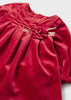 MAYORAL VELVET DRESS - RED