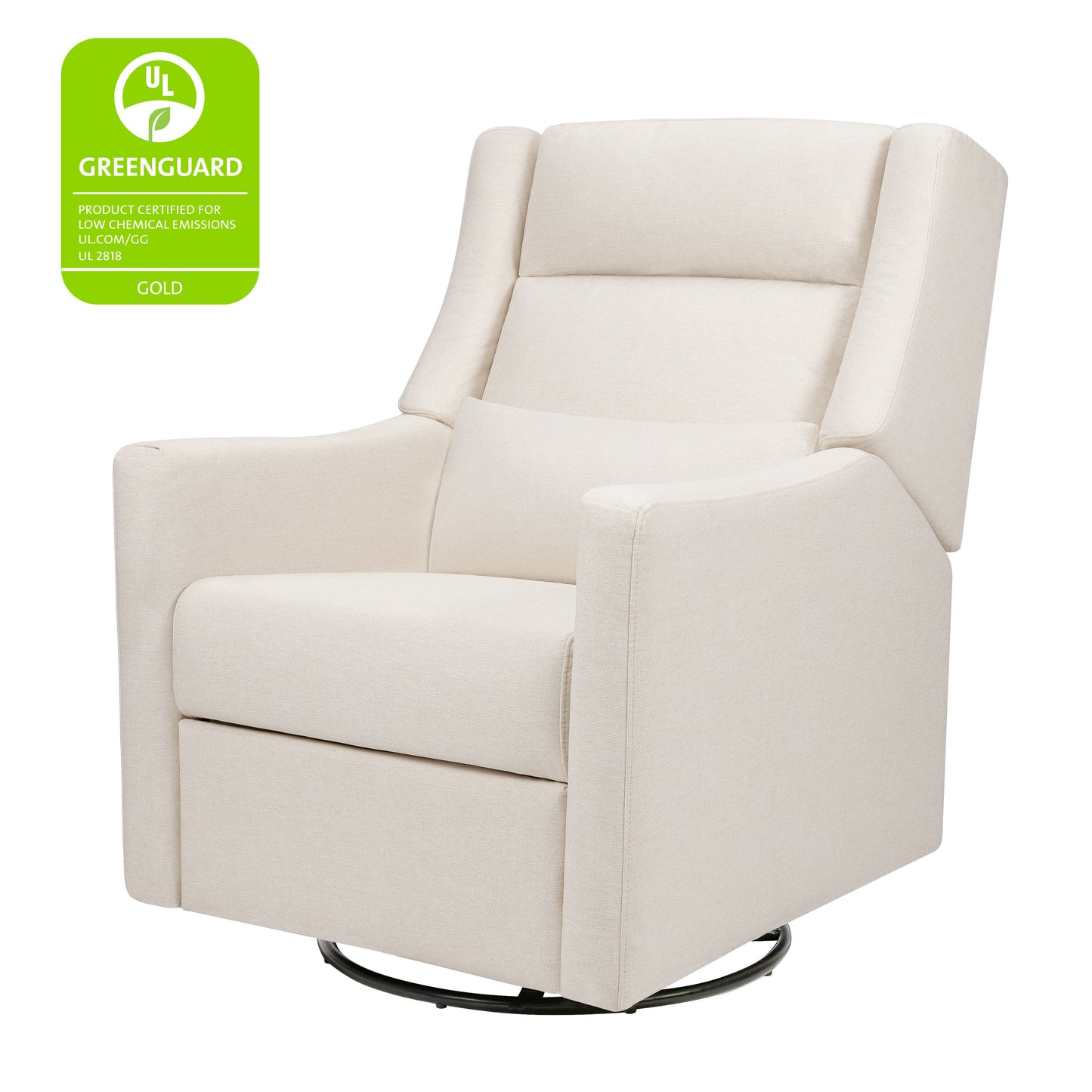 Kiwi Plus Power Glider Recliner w/ Power Headrest in Performance Beach Eco-Weave