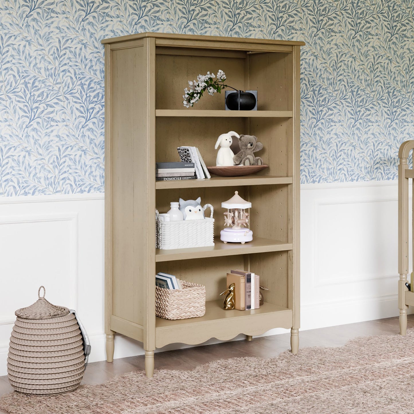 Liberty Assembled Bookcase in Warm White