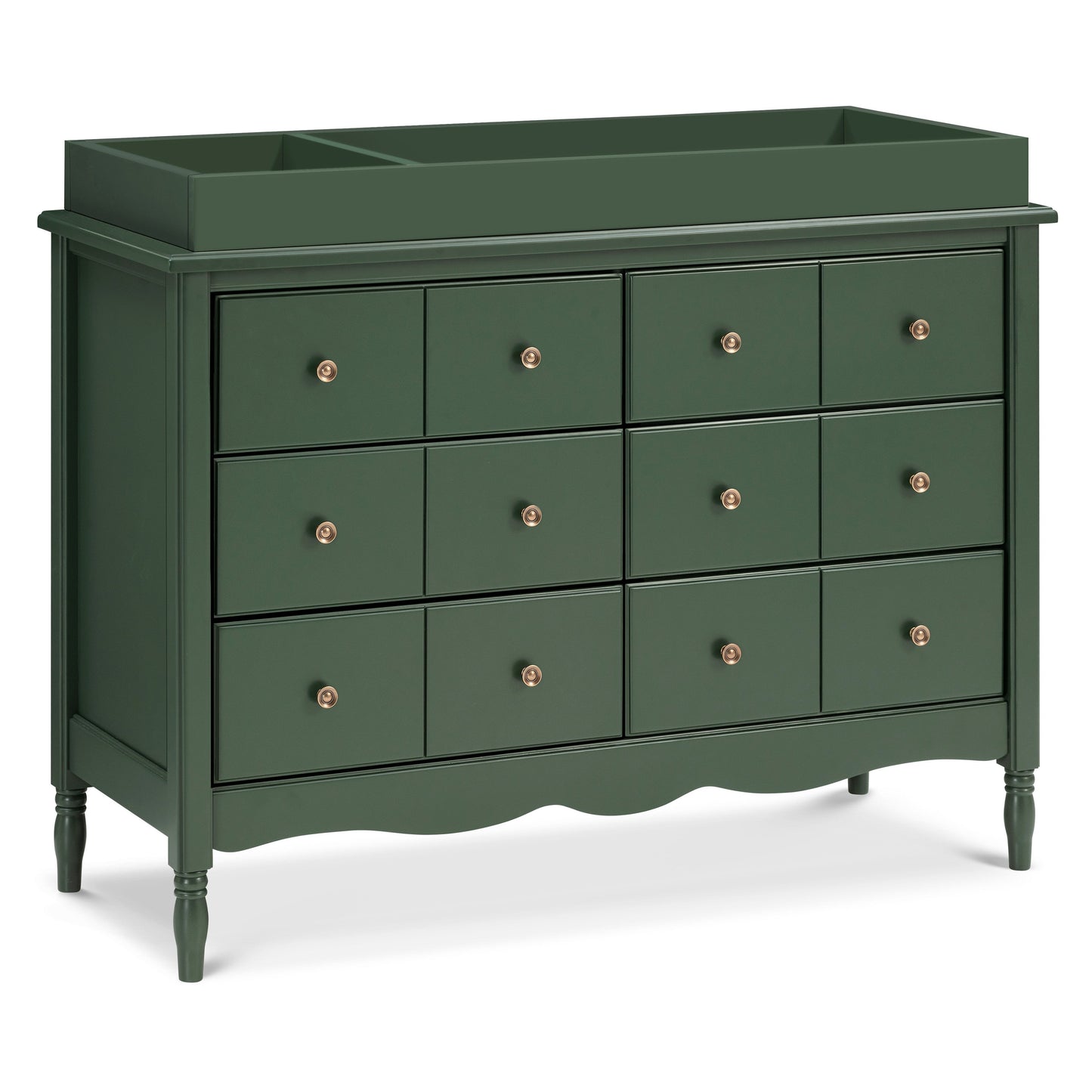 Liberty 6-Drawer Assembled Dresser in Warm White