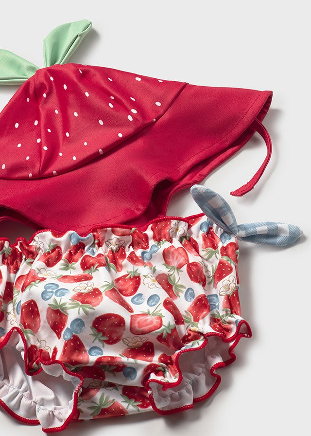 MAYORAL GIRL 3-PIECE SWIM SET WITH SUN PROTECTION