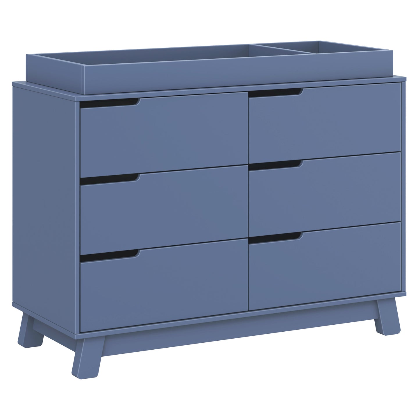 Hudson 6-Drawer Double Dresser, Assembled in Honey