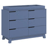 Hudson 6-Drawer Double Dresser, Assembled in Honey