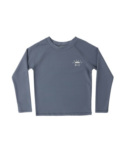 RYLEE AND CRU LONG SLEEVE RASHGUARD - MARINE