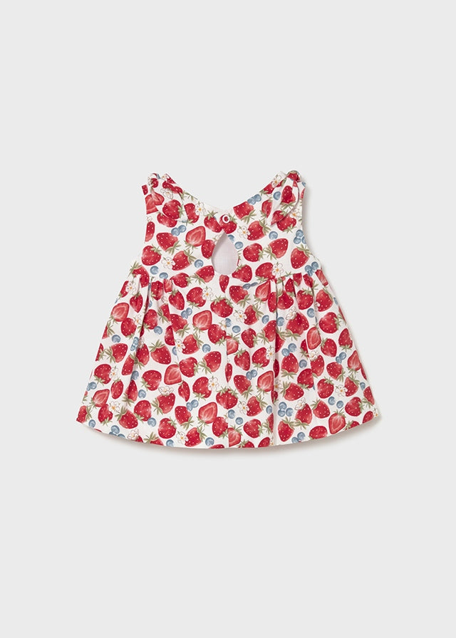 MAYORAL NEWBORN GIRL PRINTED DRESS