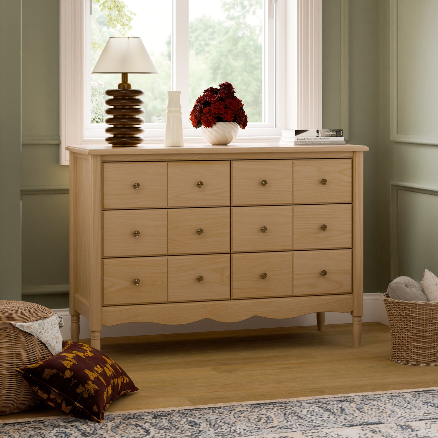 Liberty 6-Drawer Assembled Dresser in Cove Blue