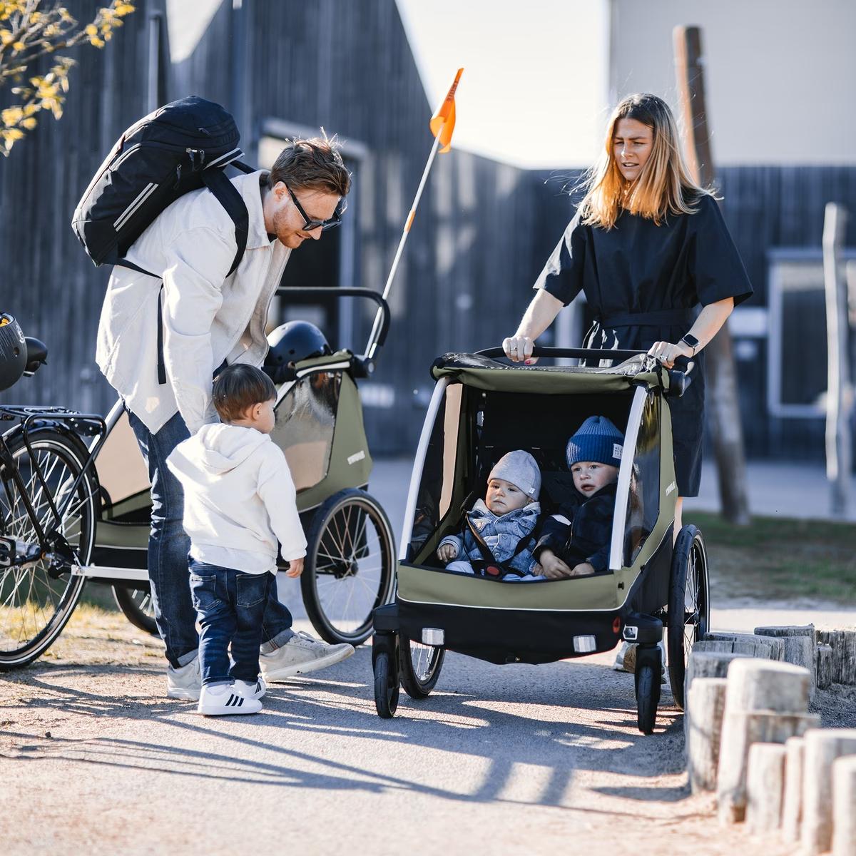 THULE COURIER | KIDS, DOG & CARGO BIKE TRAILER
