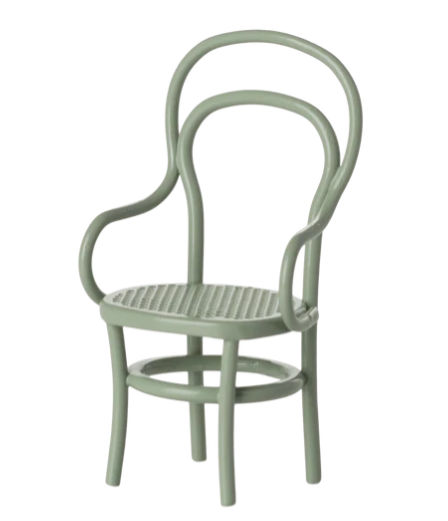 MAILEG VINTAGE CHAIR, MOUSE - MINT