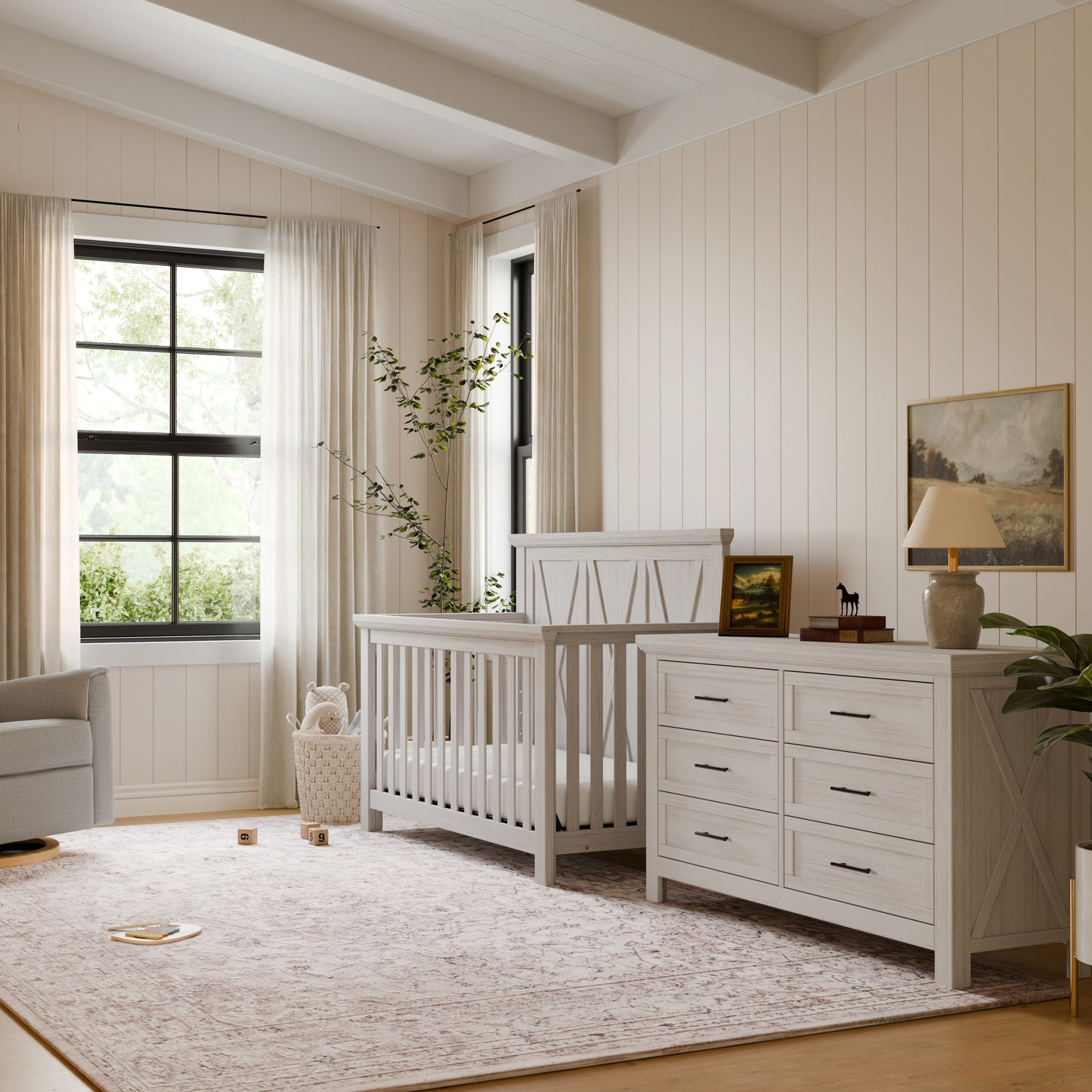 MONOGRAM BY NAMESAKE EMORY FARMHOUSE 6-DRAWER DRESSER