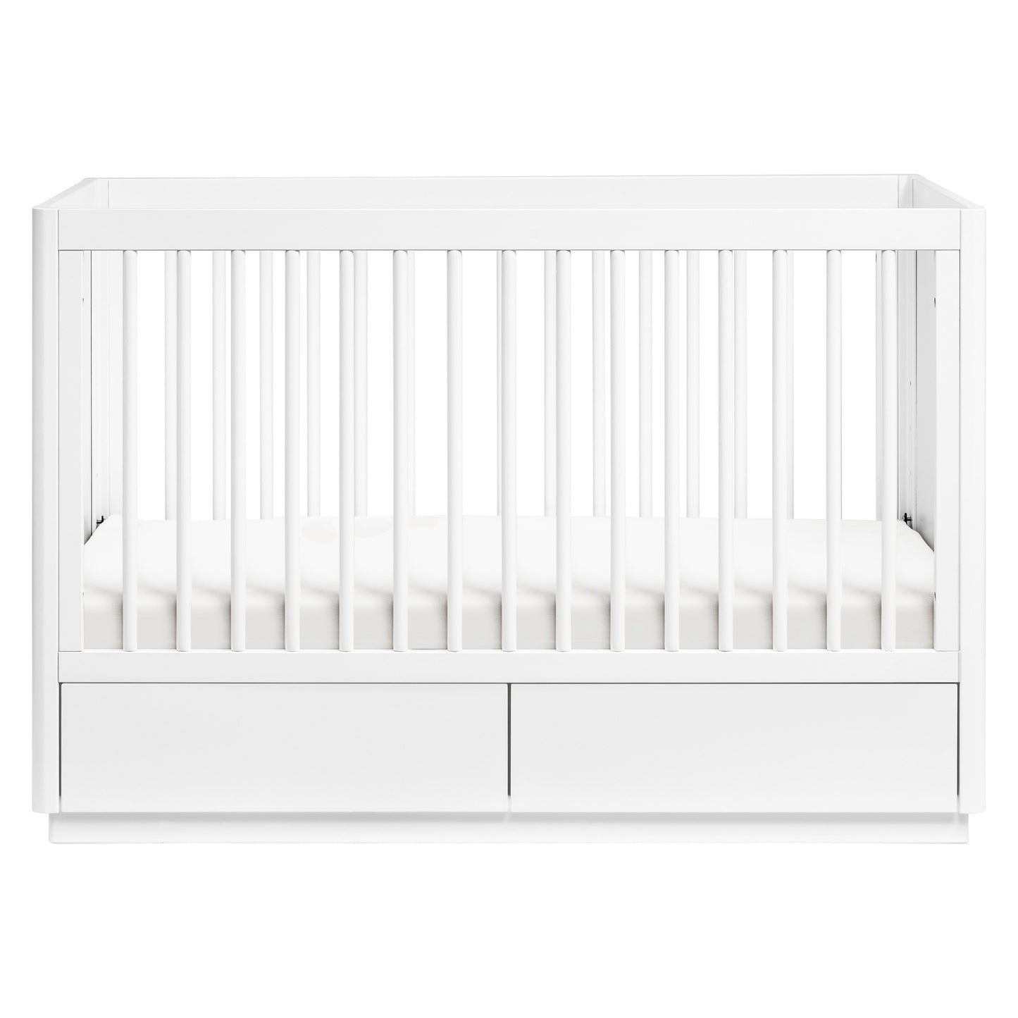BABYLETTO BENTO 3-IN-1 CONVERTIBLE STORAGE CRIB WITH TODDLER BED CONVERSION KIT