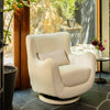 BABYLETTO SOLSTICE SWIVEL GLIDER IN BOUCLE