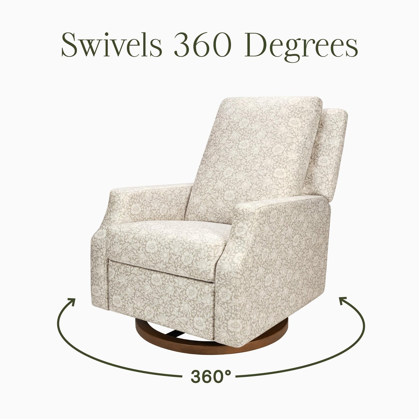 MORRIS & CO. X NAMESAKE CREWE RECLINER AND SWIVEL GLIDER