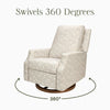 MORRIS & CO. X NAMESAKE CREWE RECLINER AND SWIVEL GLIDER