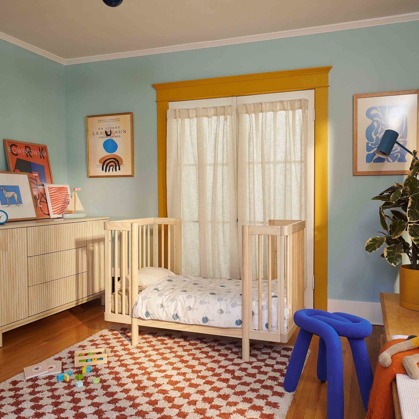 BABYLETTO POGO 8-IN-1 CONVERTIBLE CRIB WITH ALL-STAGES CONVERSION KITS