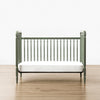 Liberty 3-in-1 Convertible Spindle Crib w/Toddler Bed Conversion Kit in Dusty Rose