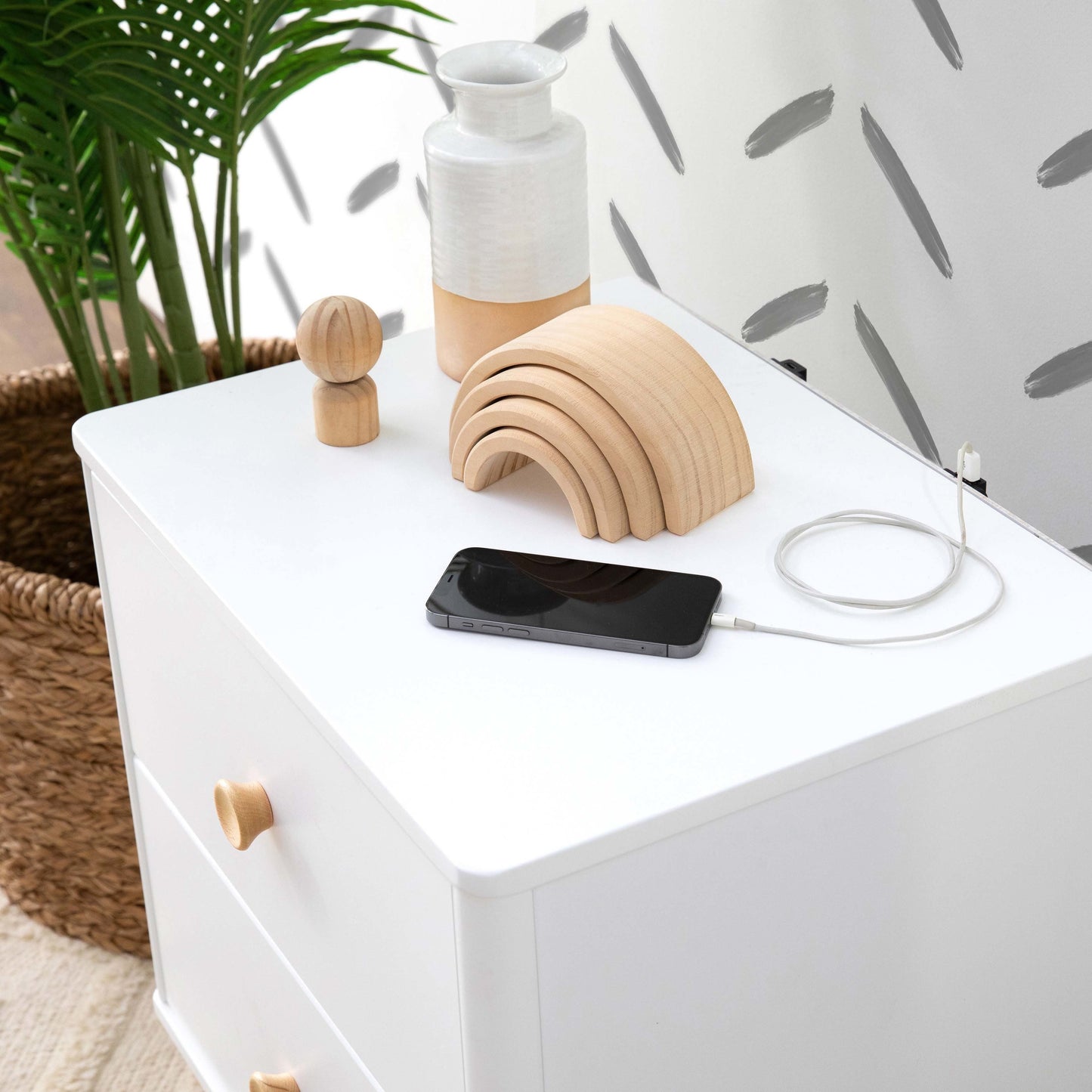 BABYLETTO LOLLY NIGHTSTAND WITH USB PORT