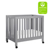 Origami Mini Crib in Light Sage