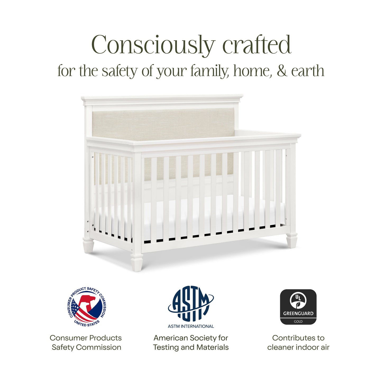 NAMESAKE DARLINGTON 4-IN-1 CONVERTIBLE CRIB