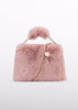 ABEL & LULA GIRL FAUX FUR BAG - PETAL