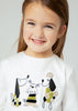 MAYORAL GIRL EMBROIDERED PUPPY T-SHIRT