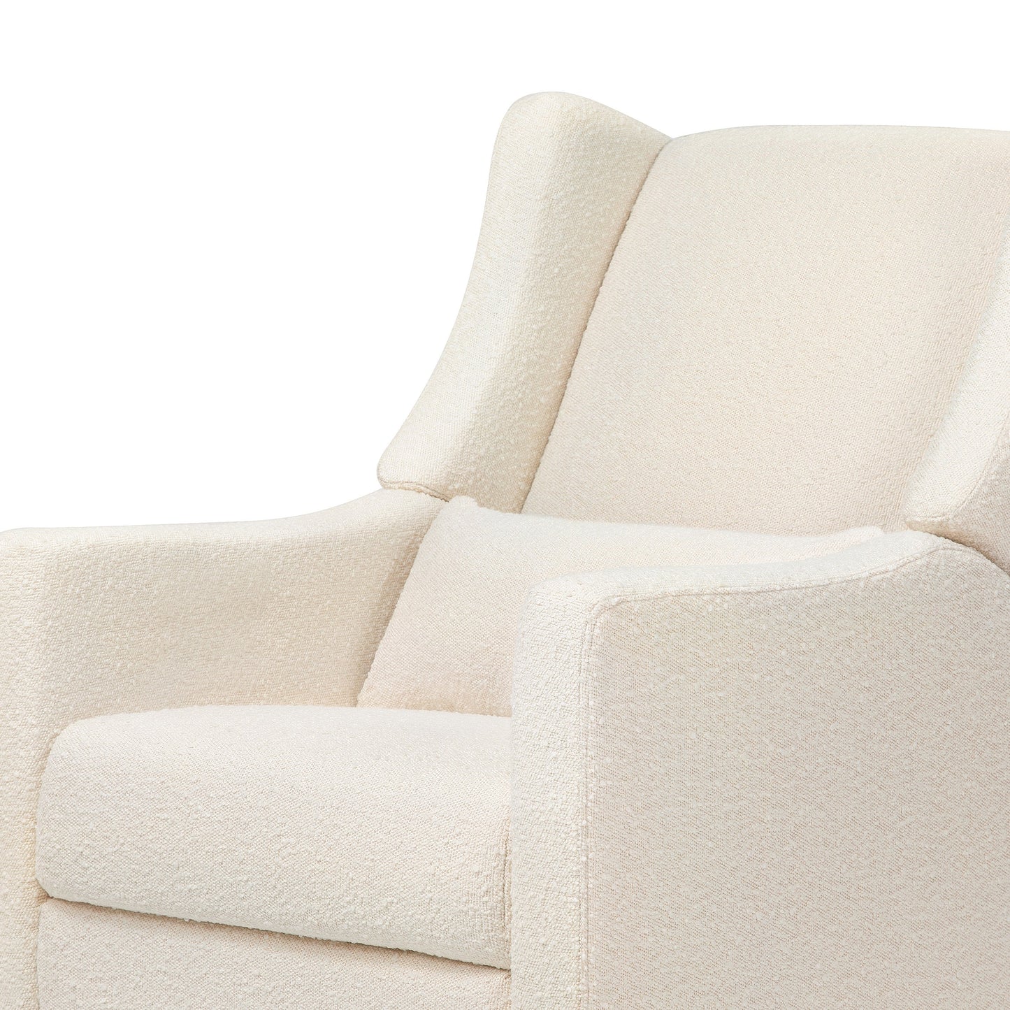 Kiwi Recliner and Swivel Glider in Performance Ivory Boucle