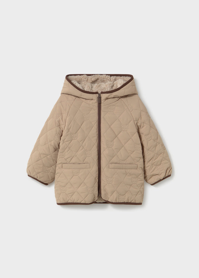 MAYORAL BABY REVERSIBLE SHERPA PUFFER JACKET