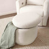 BABYLETTO ENOKI STORAGE OTTOMAN IN BOUCLE