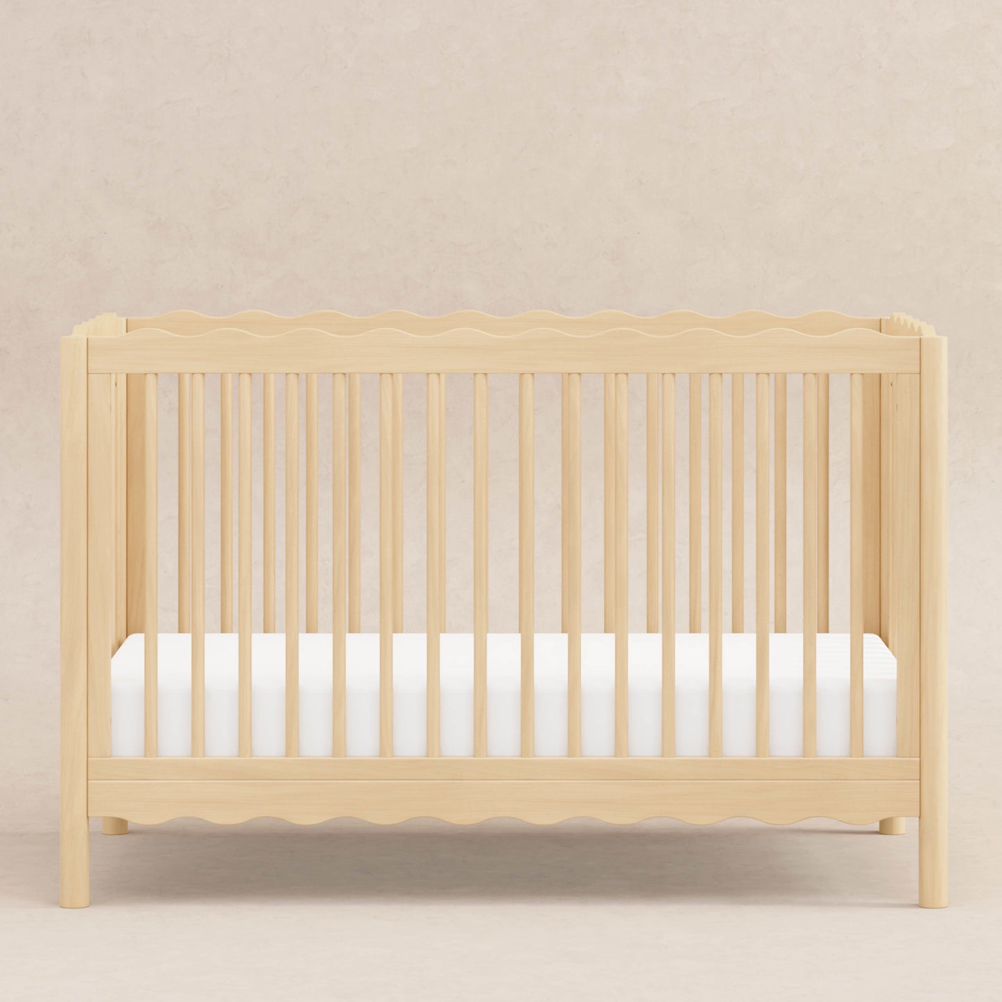 BABYLETTO SWELL 4-IN-1 CONVERTIBLE CRIB WITH TODDLER BED CONVERSION KIT