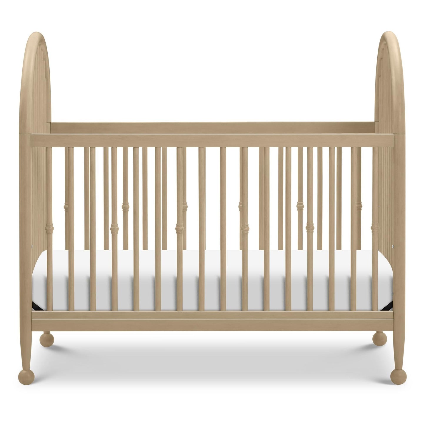Alouette 3-in-1 Convertible Spindle Crib in Washed Pine