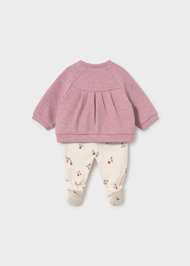 MAYORAL GIRL PANTS AND SWEATSHIRT SET