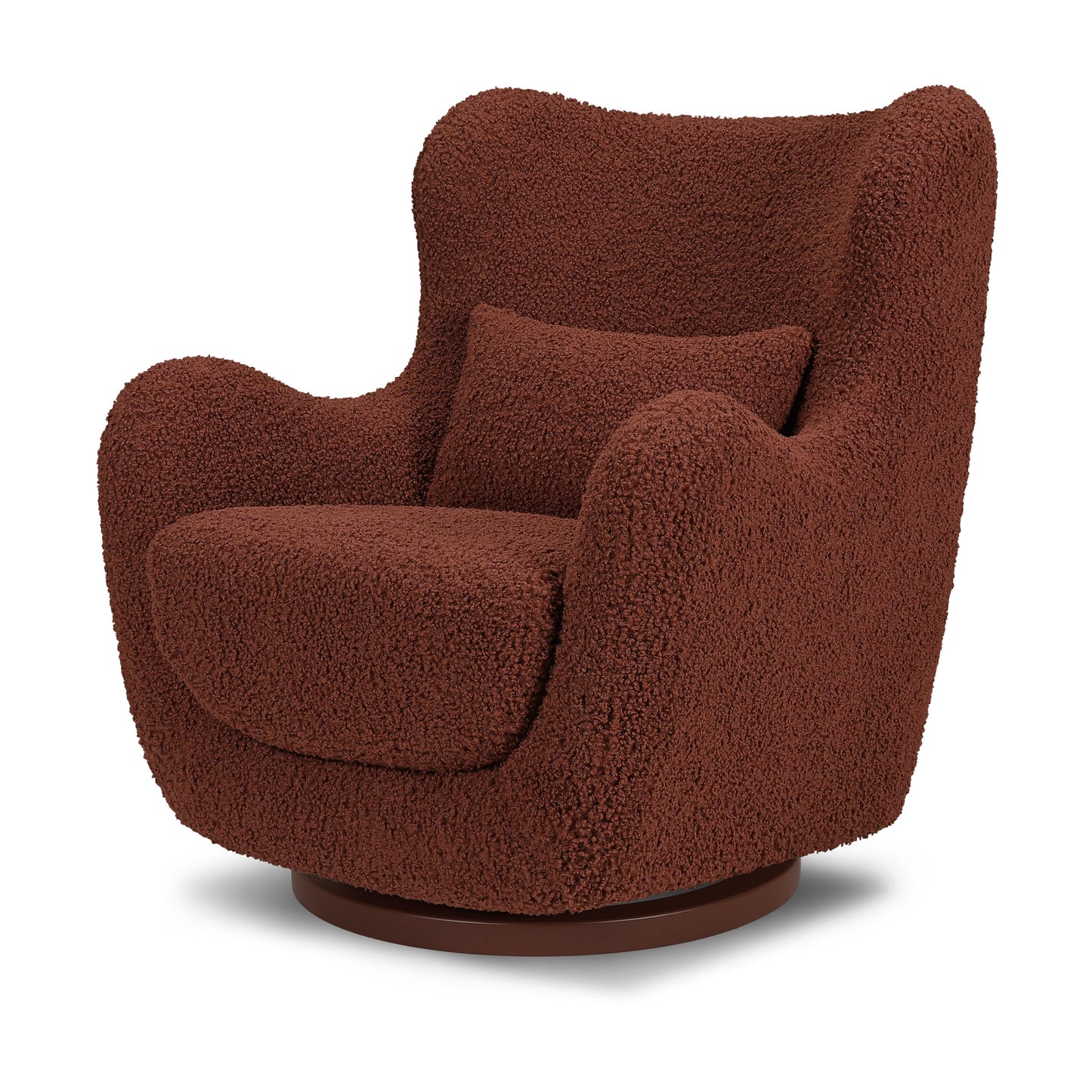 BABYLETTO SOLSTICE SWIVEL GLIDER IN TEDDY LOOP