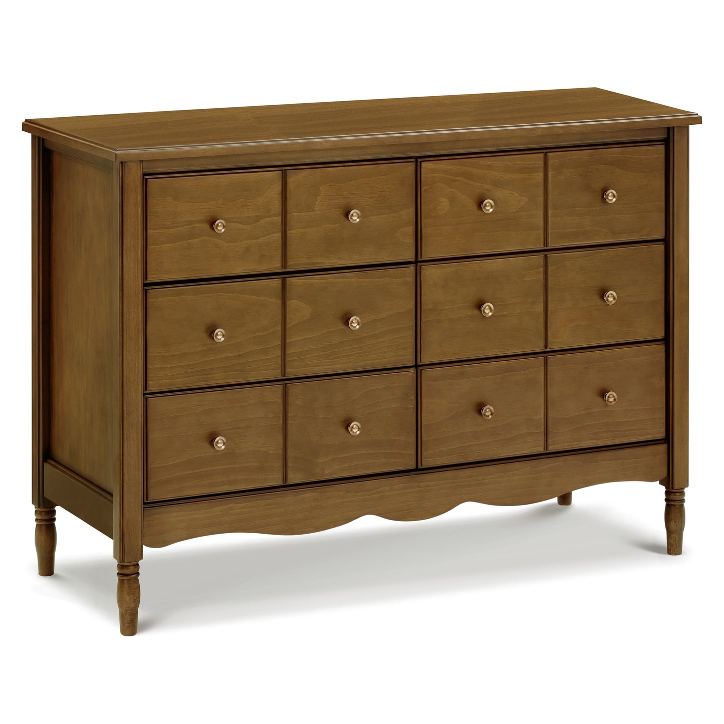 Liberty 6-Drawer Assembled Dresser in Warm White