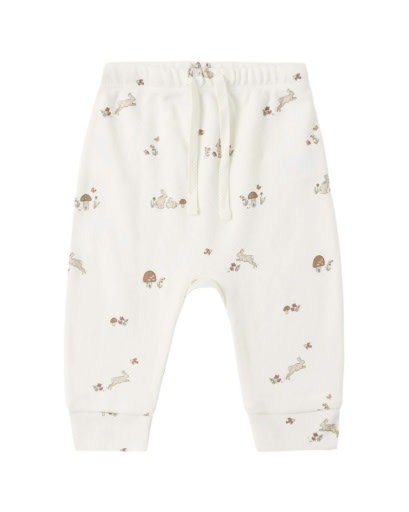 QUINCY MAE DRAWSTRING PANT BUNNIES