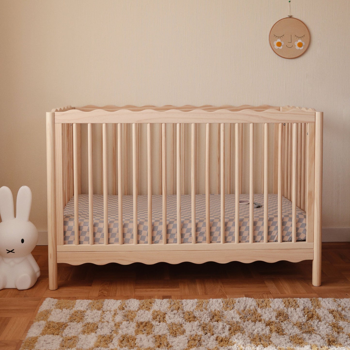BABYLETTO SWELL 4-IN-1 CONVERTIBLE CRIB WITH TODDLER BED CONVERSION KIT