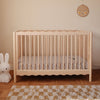 BABYLETTO SWELL 4-IN-1 CONVERTIBLE CRIB WITH TODDLER BED CONVERSION KIT