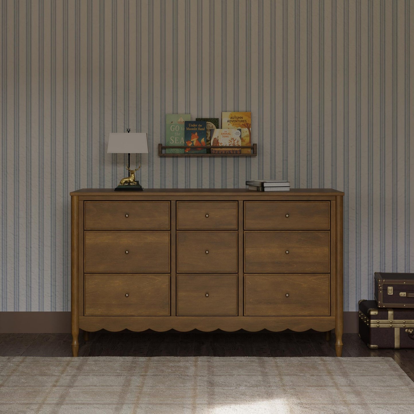 NAMESAKE AMBROSIA 9-DRAWER DRESSER