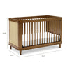 NAMESAKE MARIN WITH CANE 3-IN-1 CONVERTIBLE CRIB