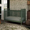 Liberty 3-in-1 Convertible Spindle Crib w/Toddler Bed Conversion Kit in Dusty Rose